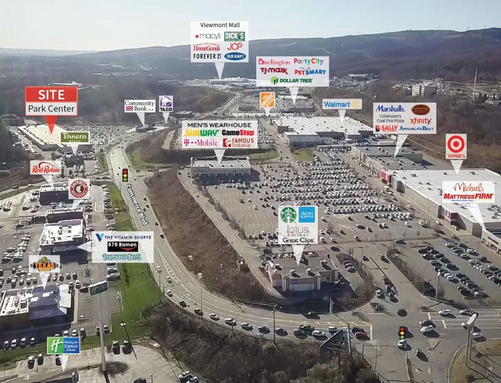 Park Center - Retail Spaces: 1035 Commerce Blvd., Dickson City, PA 18519